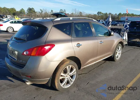 2009 Nissan Murano Le from USA, damaged, VIN JN8AZ18W89W130616